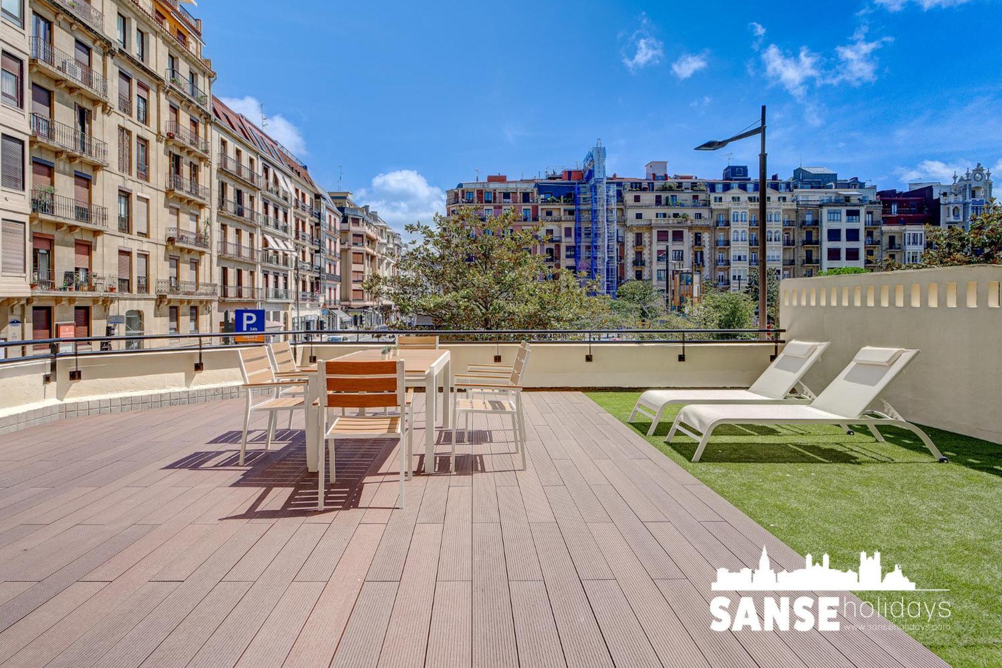 Apartamentos Gran Via By Sanse Holidays San Sebastián Exterior foto